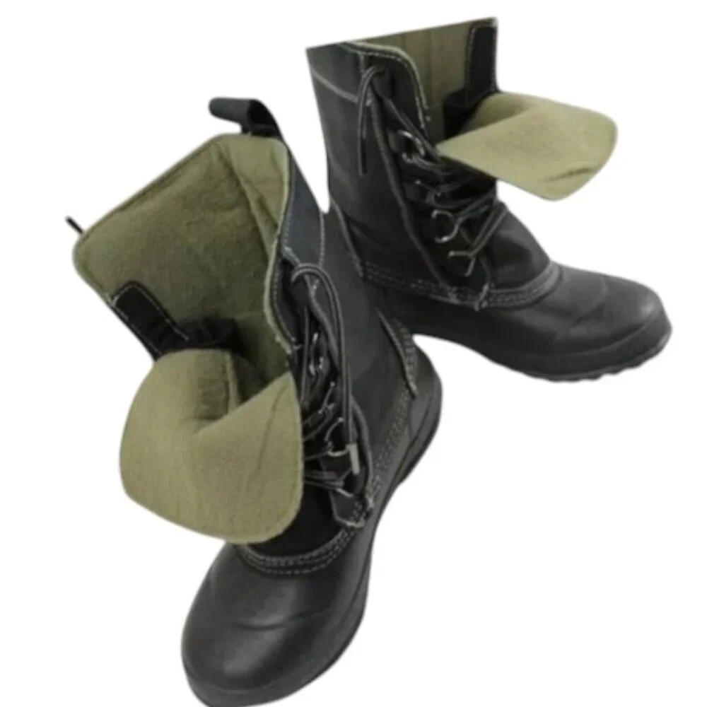 Tretorn Aspelina Waterproof Black Combat Moto All Weather Boot, Size 36